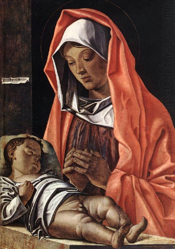 Virgin with Child fh, BONSIGNORI, Francesco